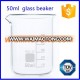 BOROSILICATE GLASS MEASURING BEAKER 50ML ( LABORATORY )